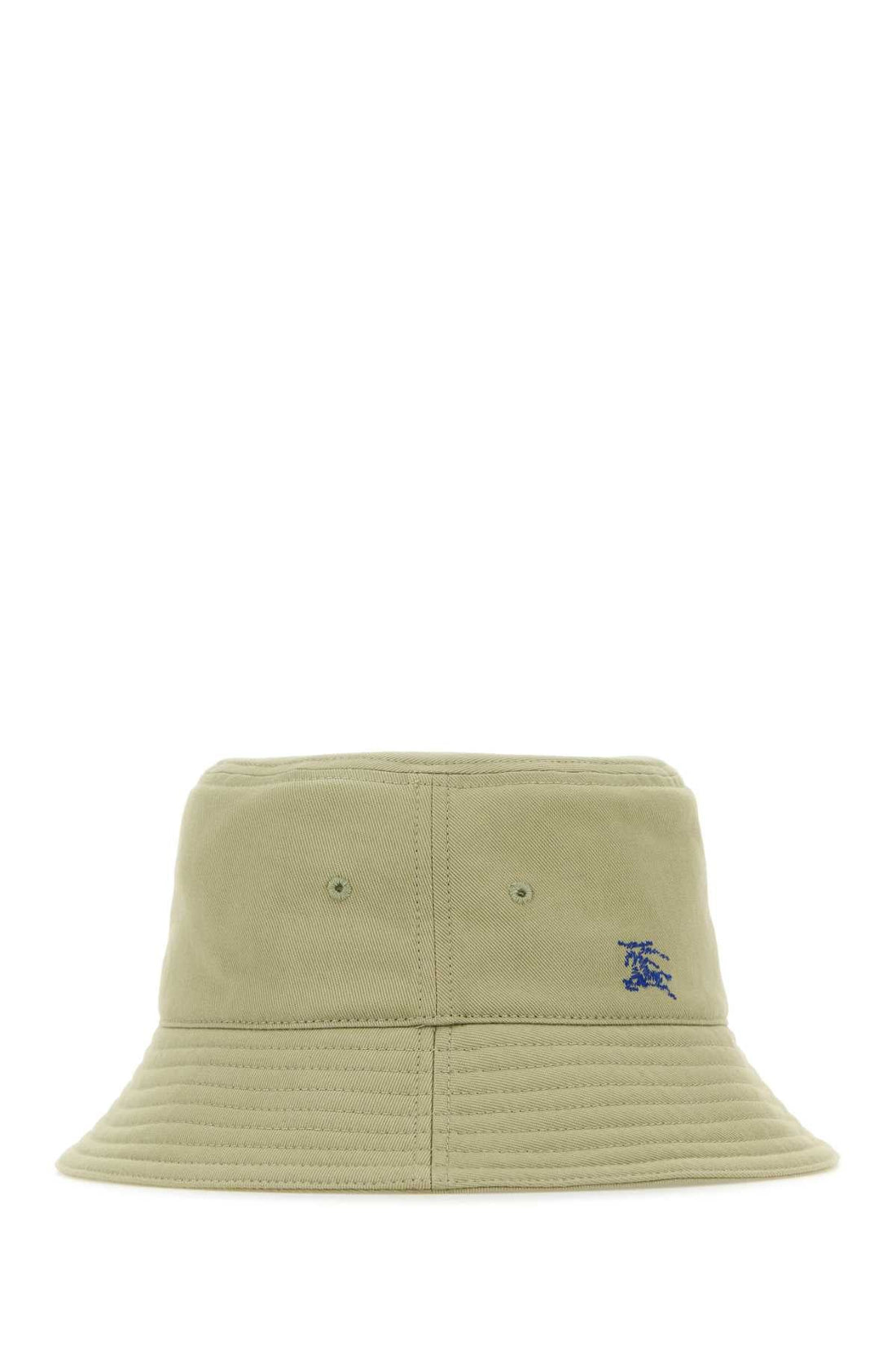 Burberry Women Khaki Cotton Bucket Hat by Luosophy