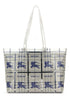 Burberry Men Embroidered Pvc Shopping Bag by Luosophy
