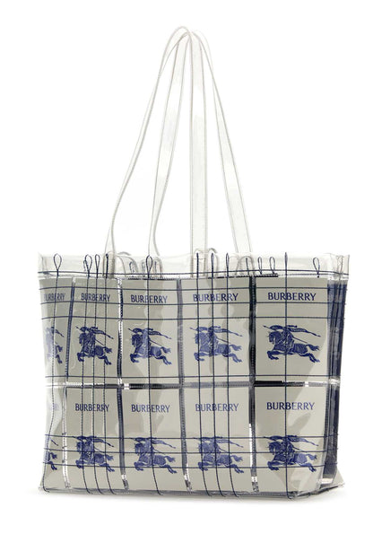 Burberry Men Embroidered Pvc Shopping Bag by Luosophy