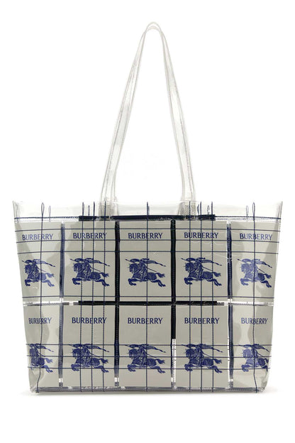 Burberry Men Embroidered Pvc Shopping Bag by Luosophy