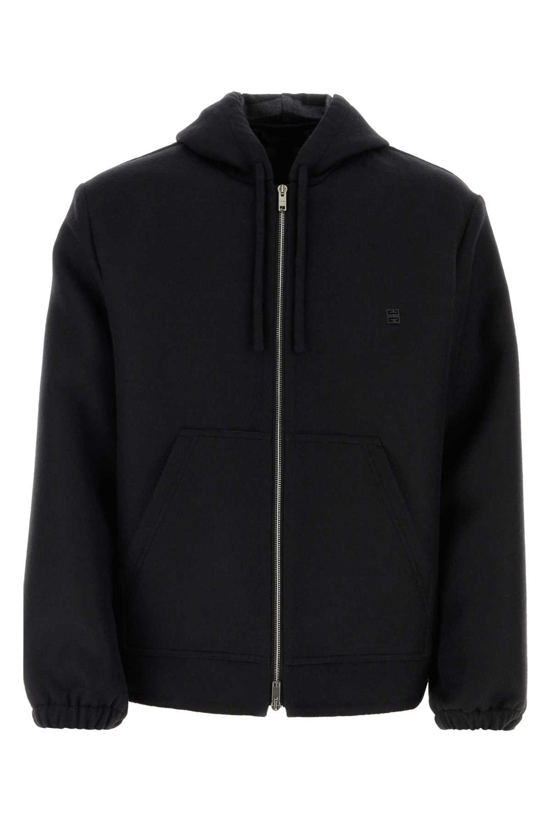Givenchy Men Black Wool Blend Sweatshirt by Luosophy