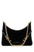Givenchy Women Black Velvet Voyou Party Shoulder Bag by Luosophy