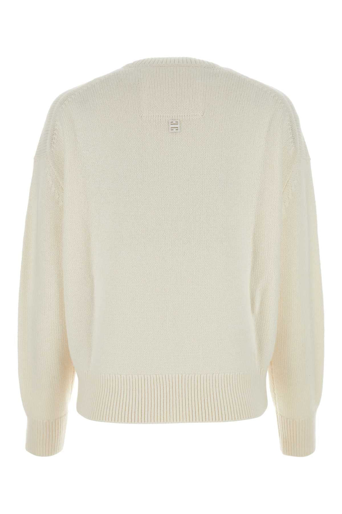 Givenchy Women Ivory Cashmere Sweater by Luosophy
