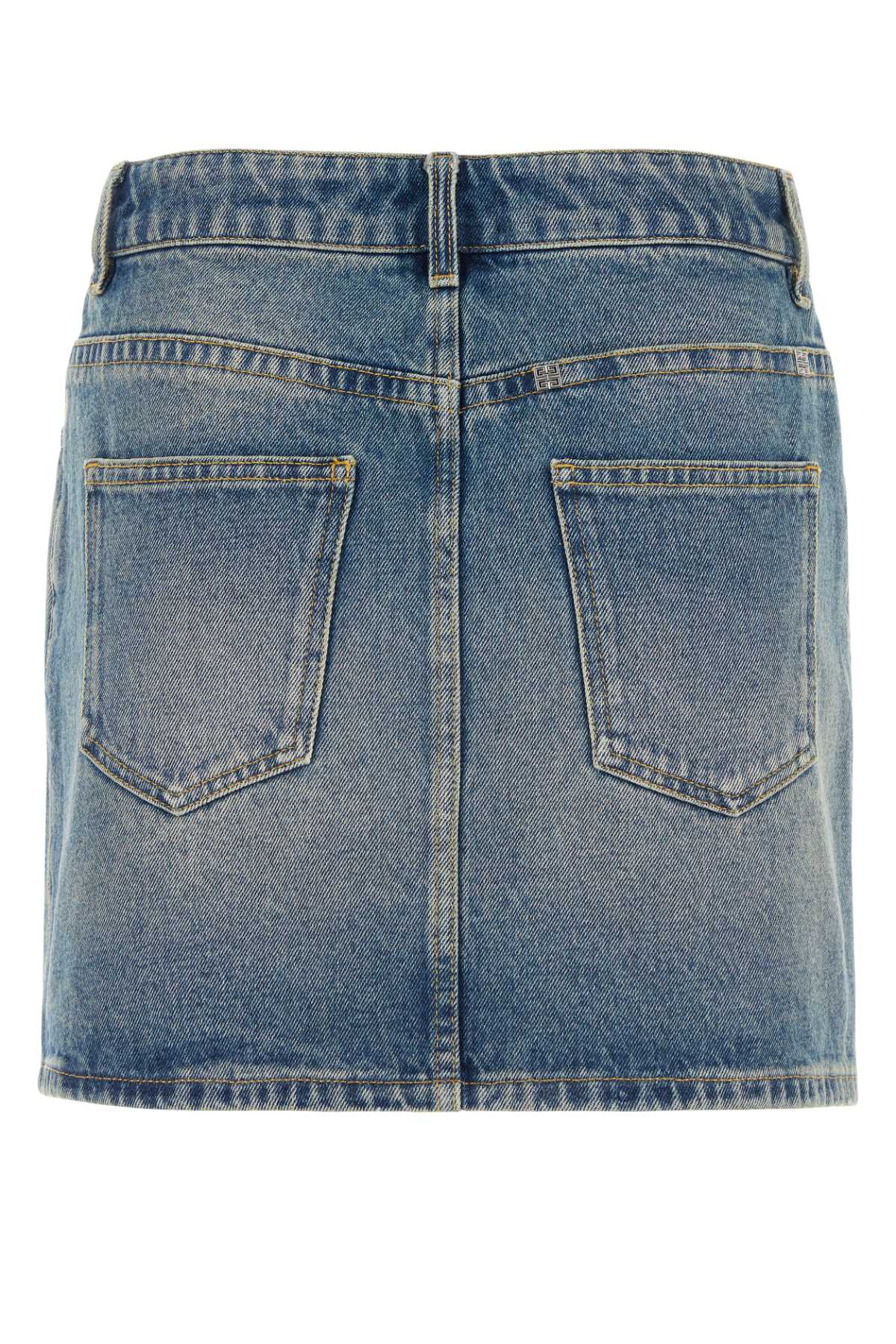 Givenchy Women Denim Mini Skirt by Luosophy