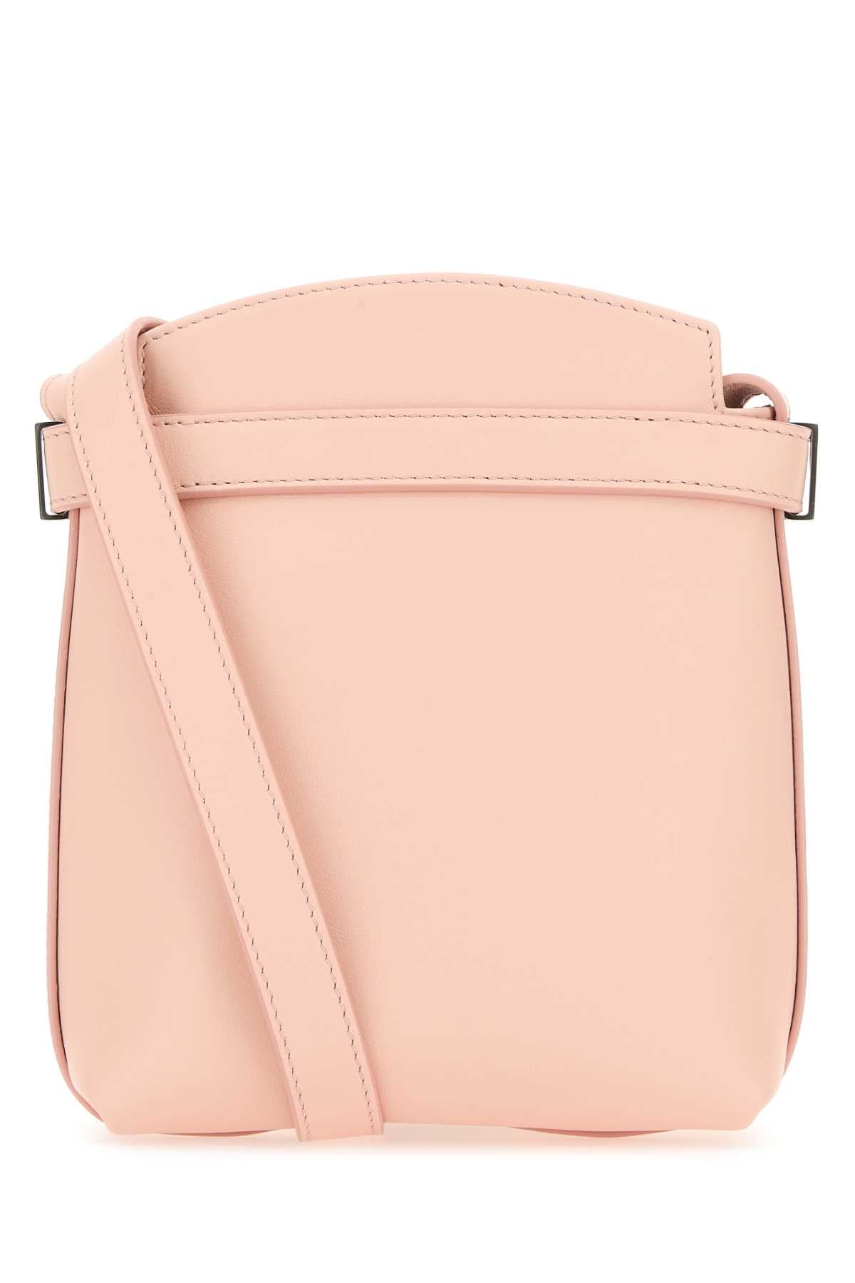 Salvatore Ferragamo Women Pastel Pink Leather Gancini Phone Case by Luosophy