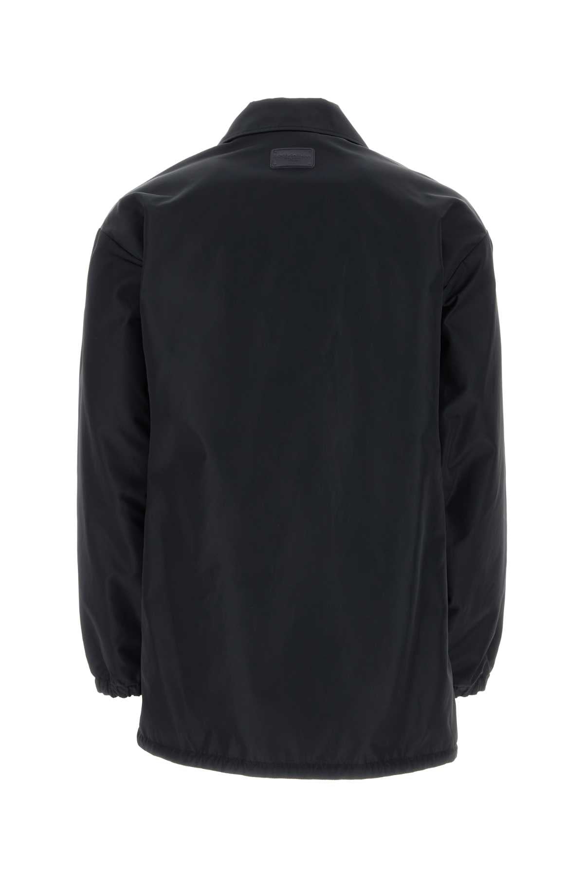 Dolce &amp; Gabbana Men Midnight Blue Nylon Jacket by Luosophy