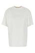 Valentino Garavani Women White Cotton Blend T-Shirt by Luosophy