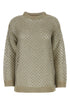 Valentino Garavani Women Embellished Crochet Sweater by Luosophy