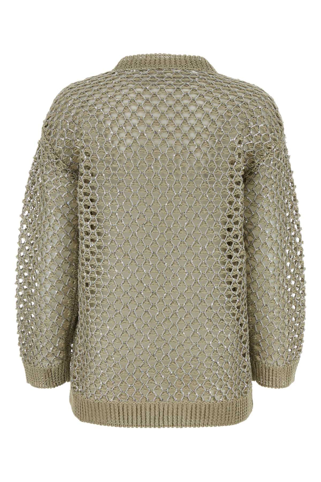 Valentino Garavani Women Embellished Crochet Sweater by Luosophy