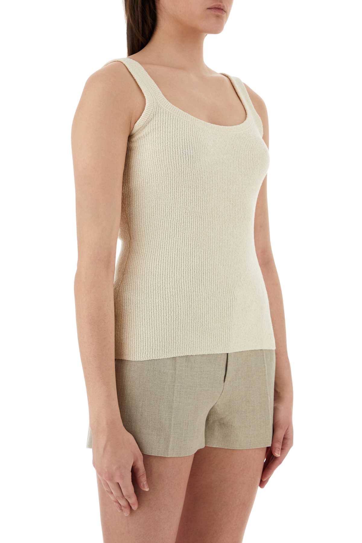 Valentino Garavani Women Sand Silk Tank Top by Luosophy