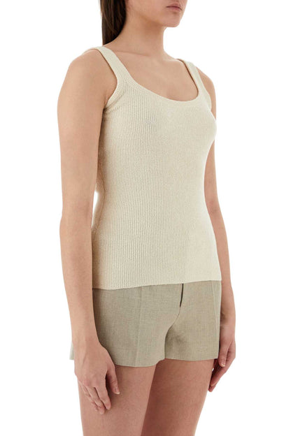 Valentino Garavani Women Sand Silk Tank Top by Luosophy