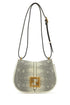 Fendi Women White Leather Mini C Mon Crossbody Bag by Luosophy