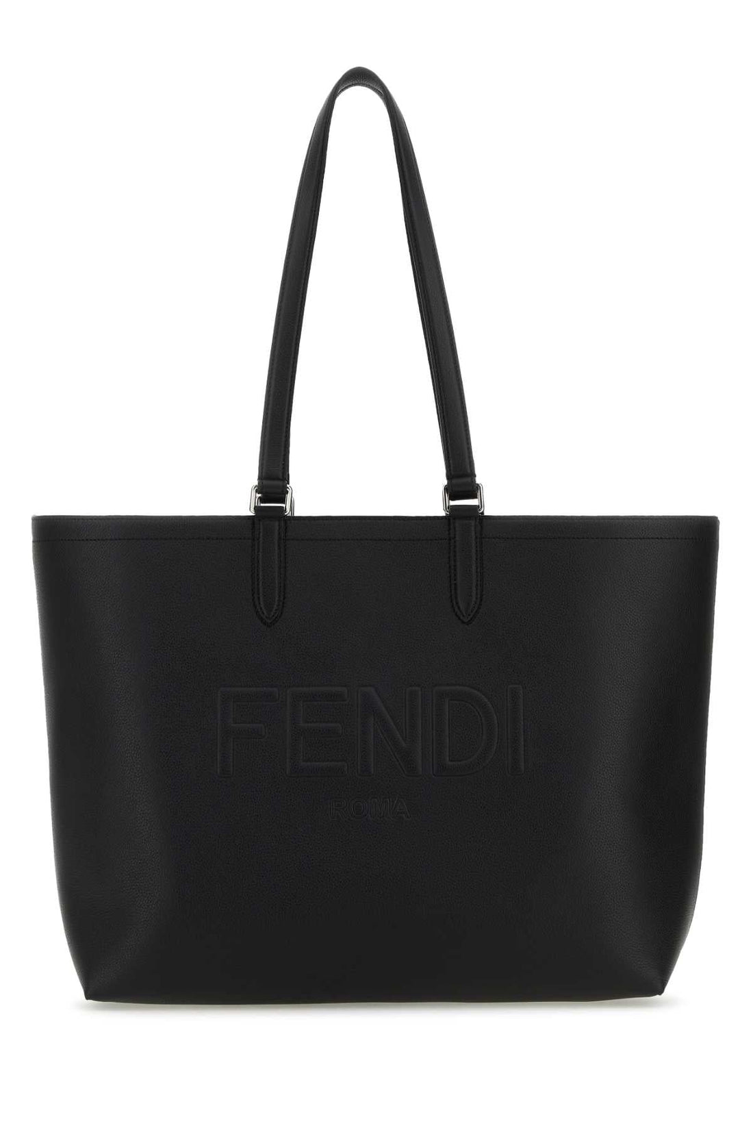Fendi Men Back Leather Fendi Roma Shopping Bag by Luosophy