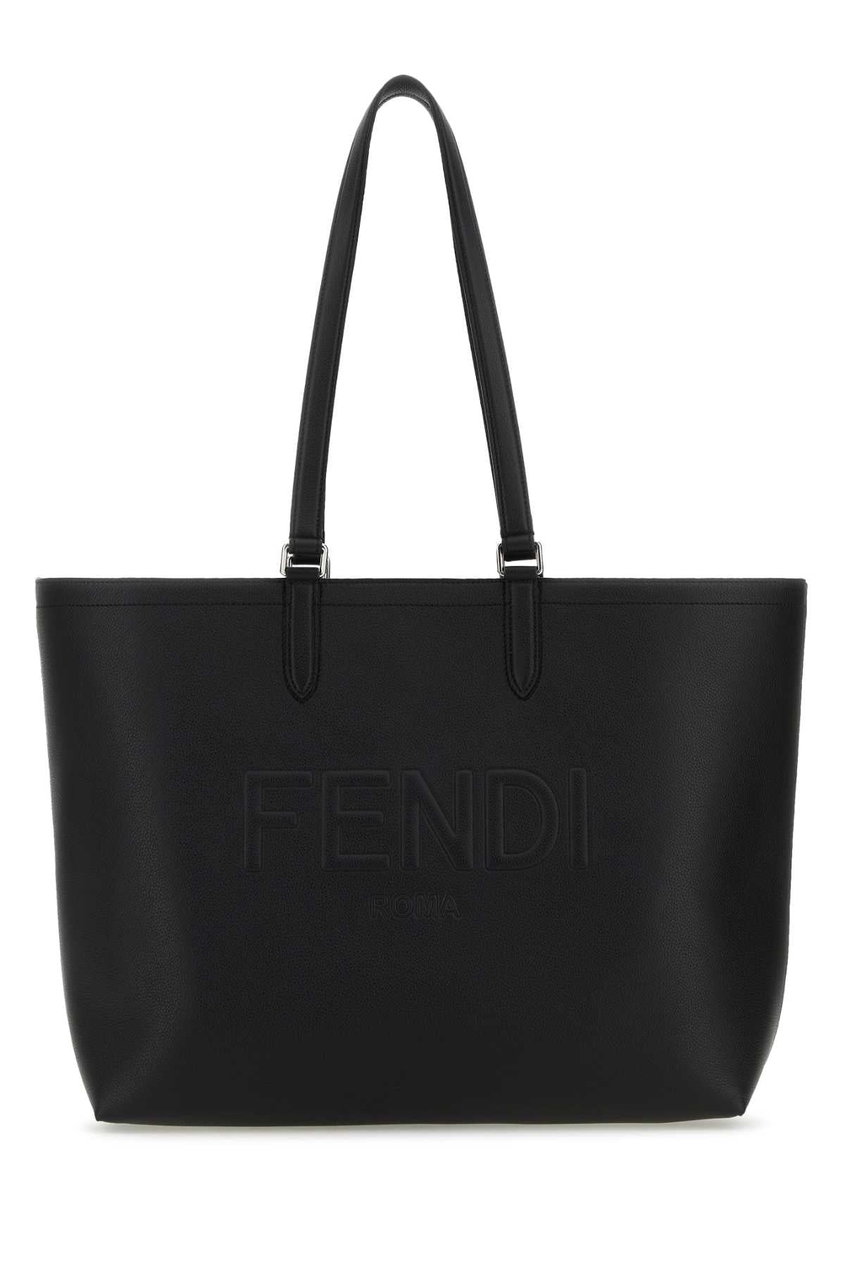 Fendi Men Back Leather Fendi Roma Shopping Bag by Luosophy