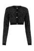 Versace Women Embroidered Stretch Viscose Blend Cardigan by Luosophy