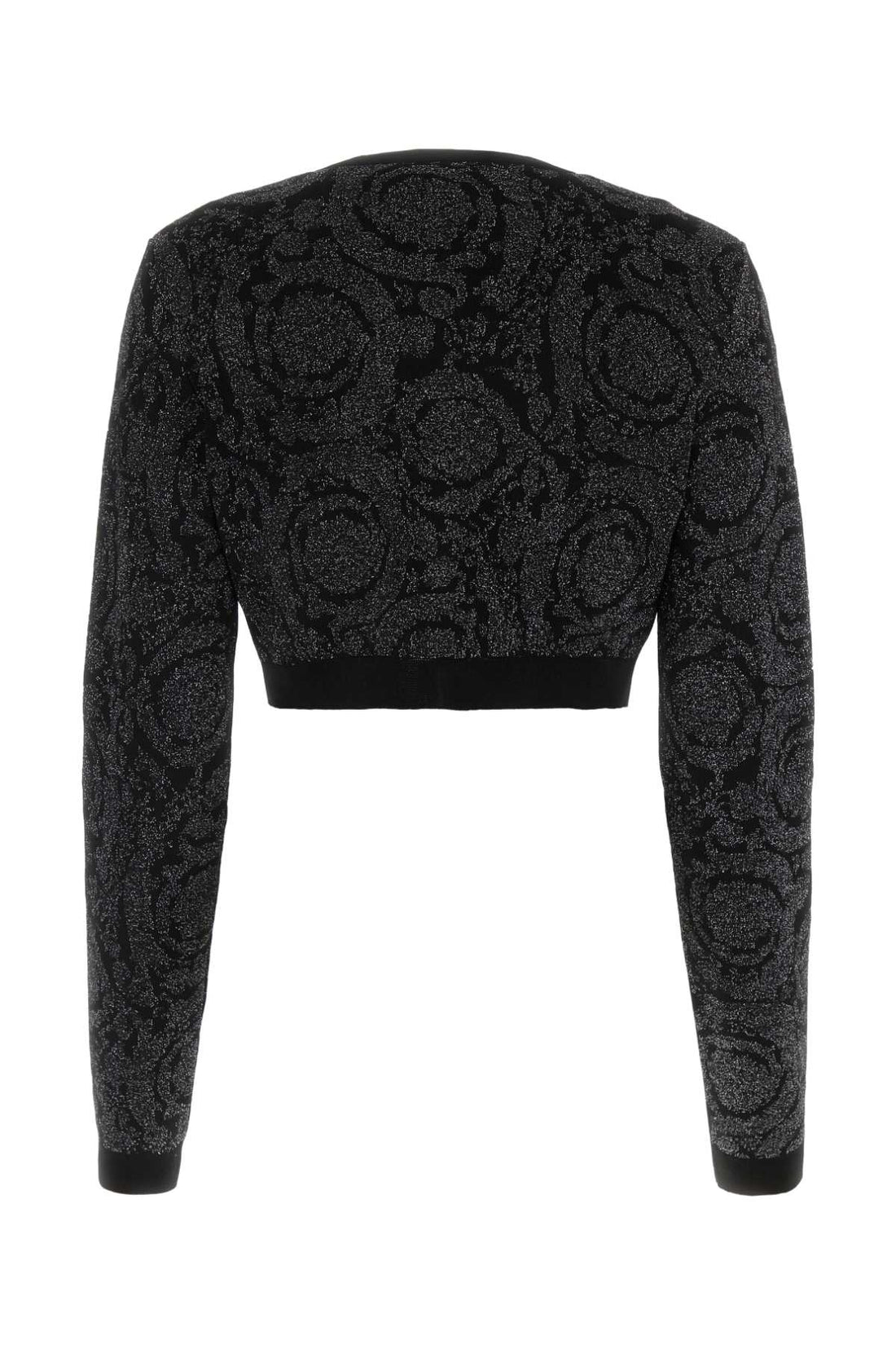 Versace Women Embroidered Stretch Viscose Blend Cardigan by Luosophy
