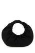 Alexander Wang Women Black Fabric Crescent Small Handbag by Luosophy