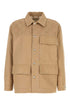 Gucci Men Camel Cotton Jacket by Luosophy