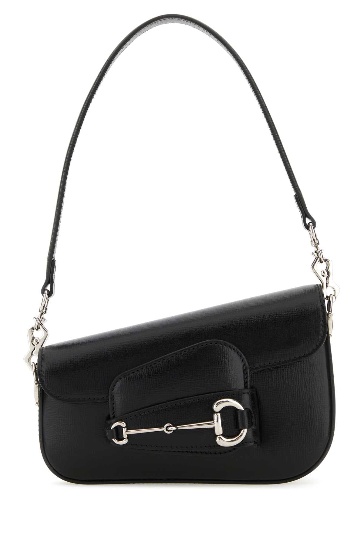 Gucci Women Black Leather Mini Gucci Horsebit 1955 Handbag by Luosophy