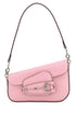 Gucci Women Pink Leather Mini Gucci Horsebit 1955 Handbag by Luosophy