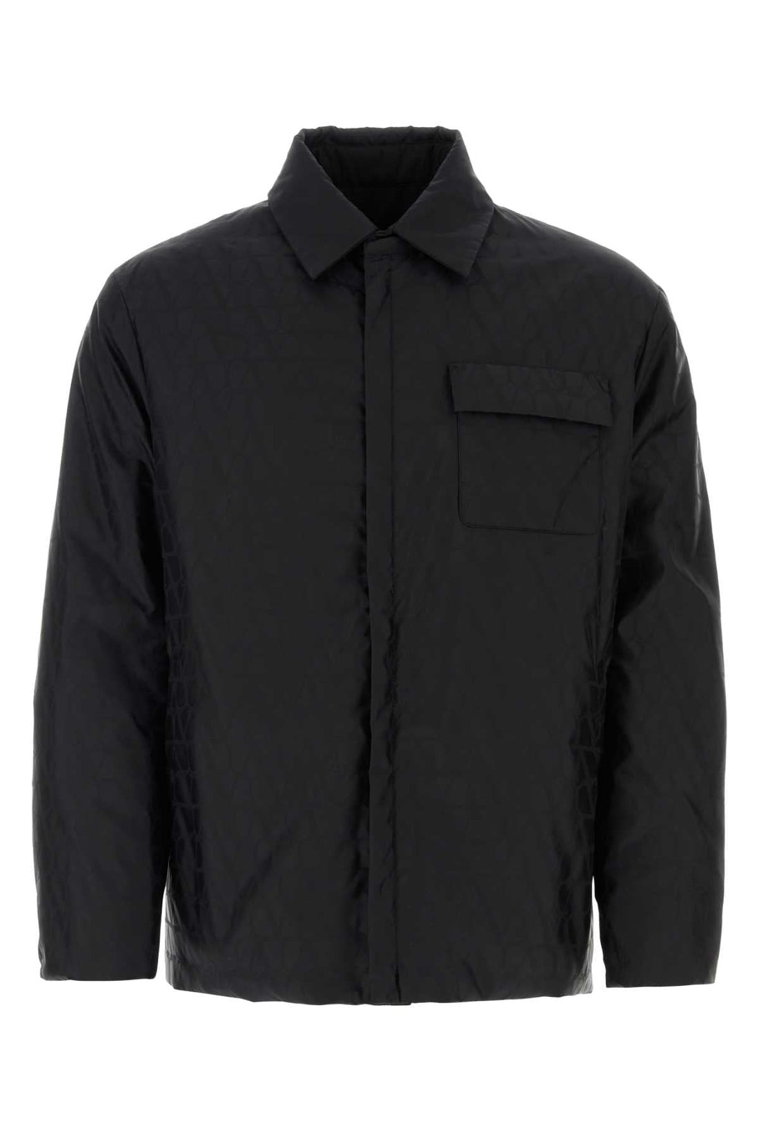 Valentino Garavani Men Black Toile Iconographe Shirt by Luosophy