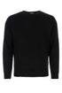 Valentino Garavani Men Black Wool Sweater by Luosophy