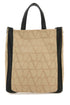 Valentino Garavani Men Beige Toile Iconographe Shopping Bag by Luosophy