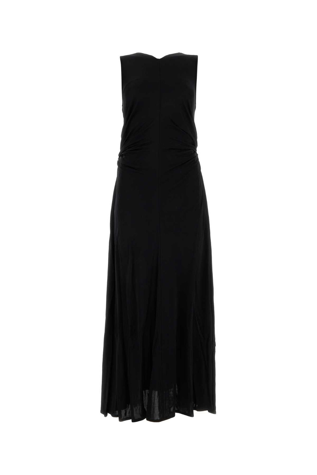 Bottega Veneta Women Black Jersey Long Dress by Luosophy