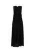 Bottega Veneta Women Black Jersey Long Dress by Luosophy