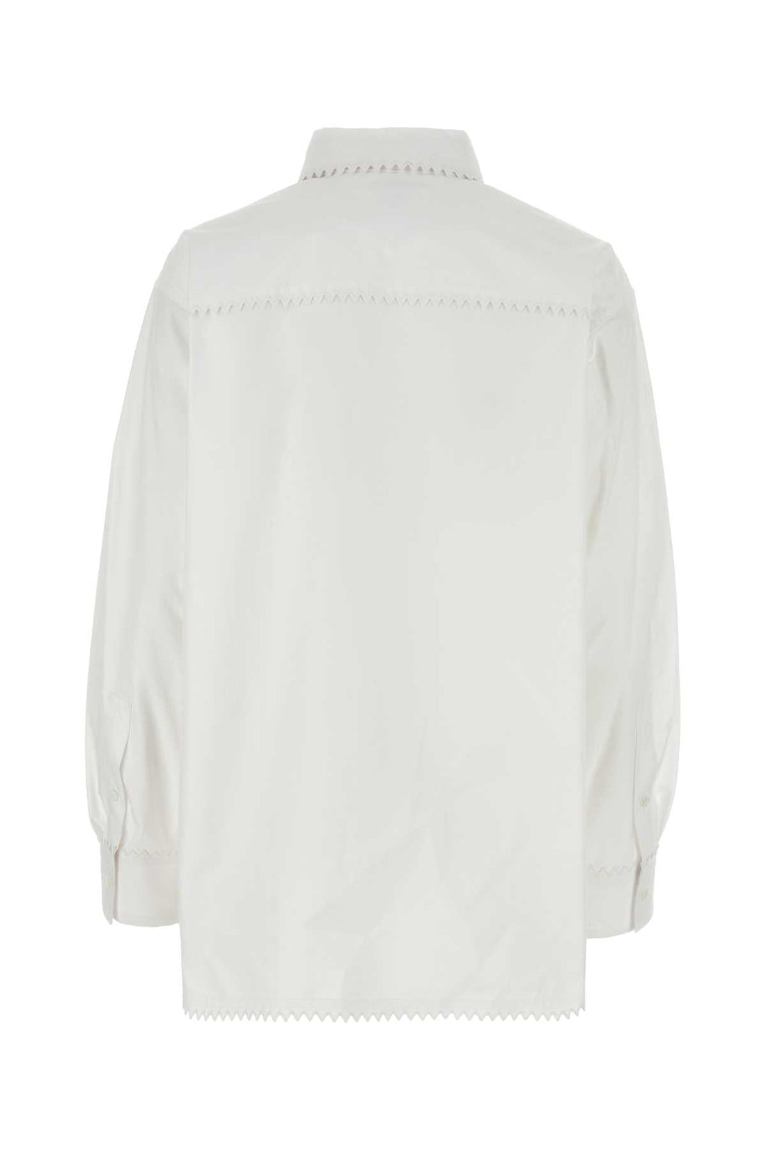 Bottega Veneta Women White Oxford Shirt by Luosophy