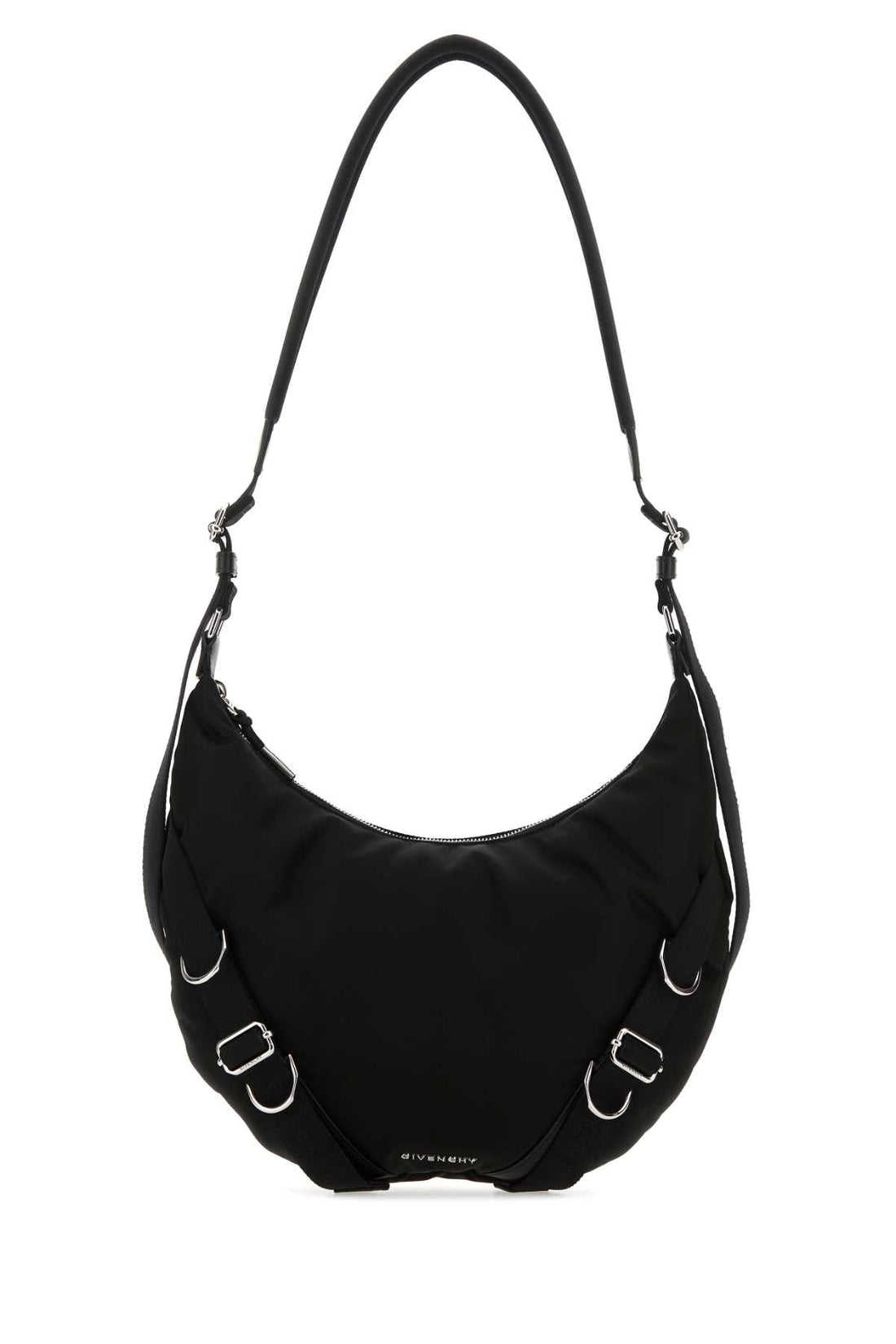 Givenchy Men Black Nylon Blend Voyou Crossbody Bag by Luosophy