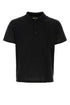 Valentino Garavani Men Black Cotton Polo Shirt  DestGlow