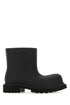 Balenciaga Women Black Eva Ankle Boots by Luosophy