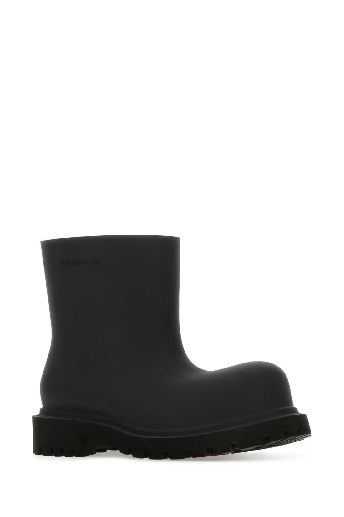 Balenciaga Women Black Eva Ankle Boots by Luosophy