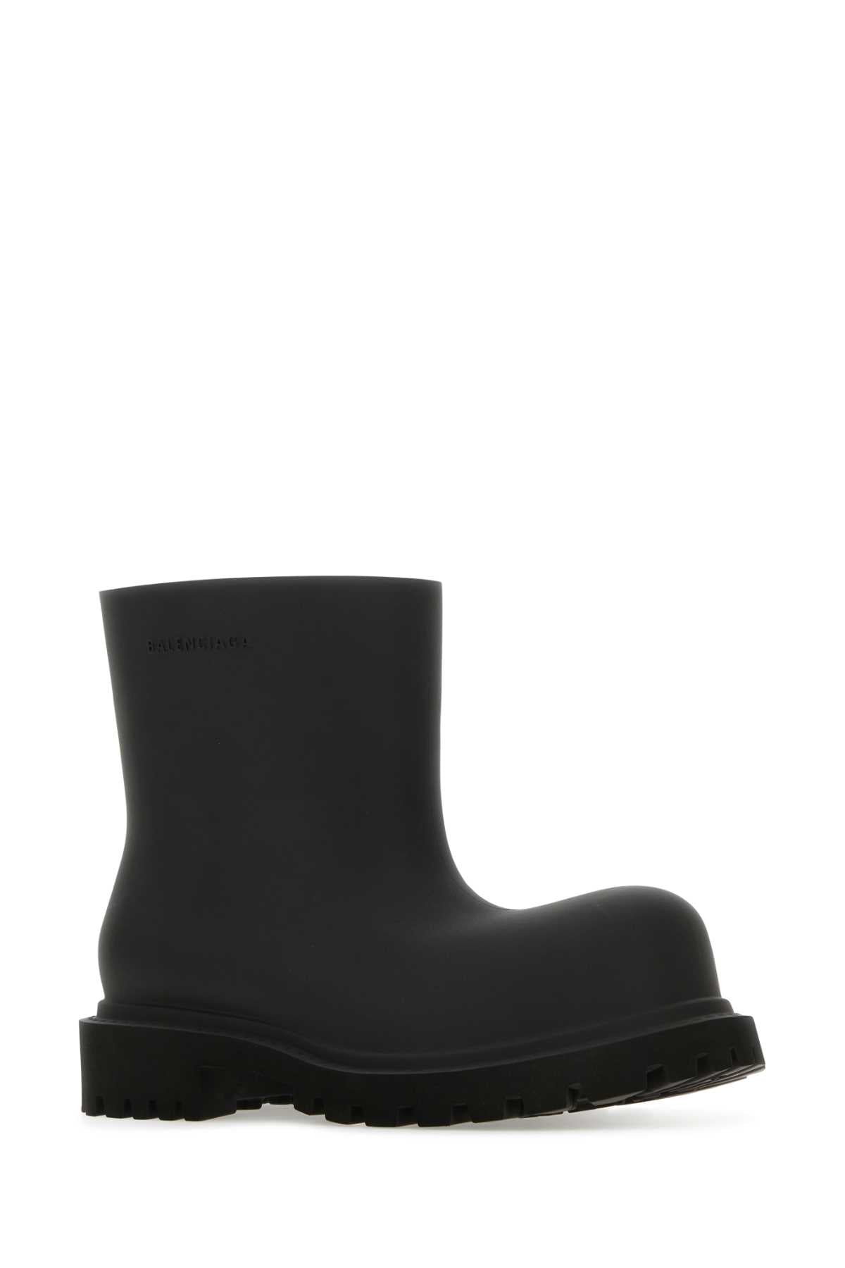 Balenciaga Women Black Eva Ankle Boots by Luosophy