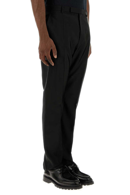 Saint Laurent Men Black Faille Pant by Luosophy