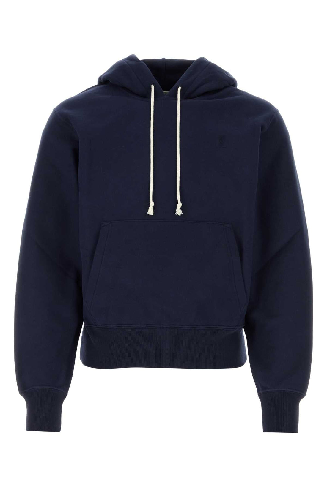 Saint Laurent Men Midnight Blu Cotton Sweatshirt by Luosophy