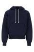 Saint Laurent Men Midnight Blu Cotton Sweatshirt by Luosophy