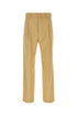 Dries Van Noten Men Camel Viscose Blend Pant by Luosophy