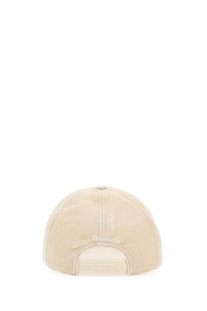 Courreges Women Sand Cotton Baseball Cap by Luosophy