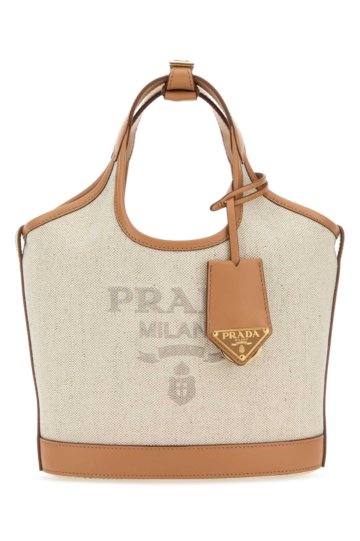 Prada Women Sand Canvas Handbag by Luosophy