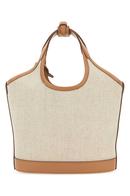 Prada Women Sand Canvas Handbag by Luosophy