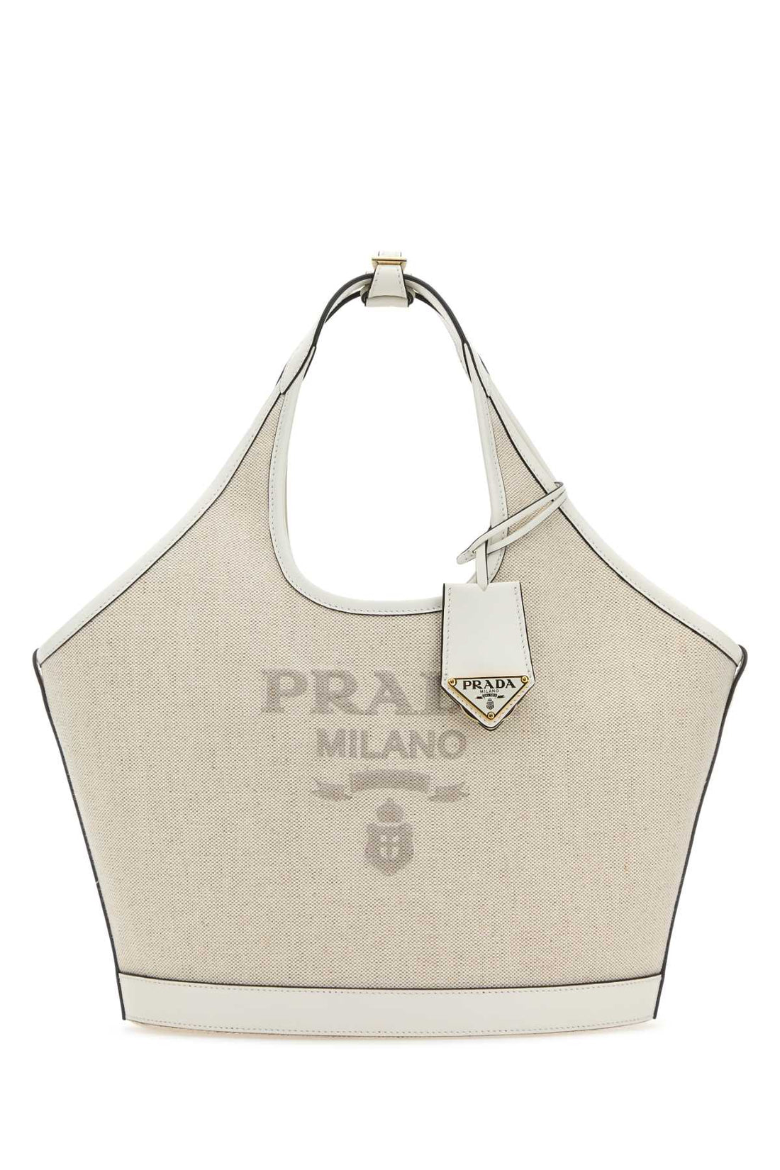 Prada Women Sand Canvas Handbag by Luosophy