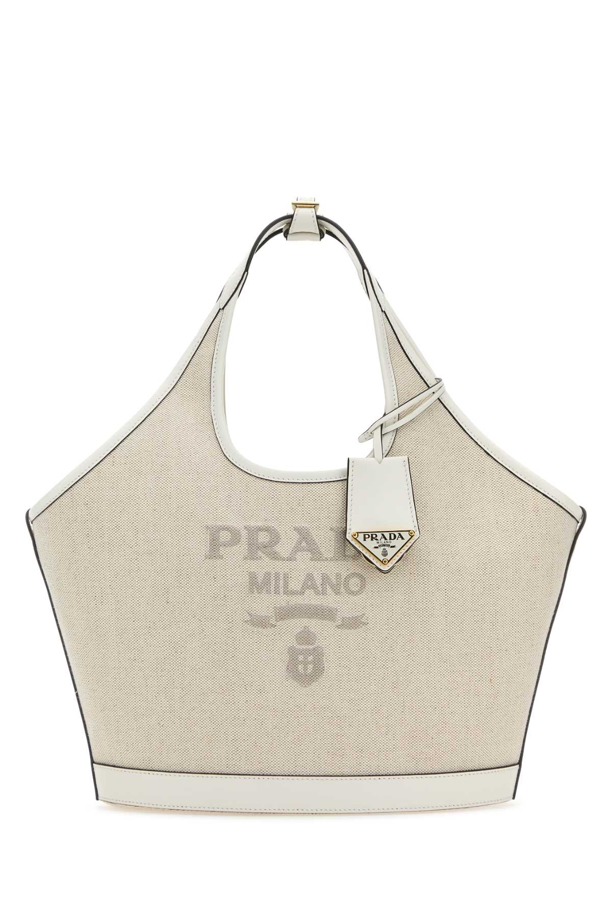 Prada Women Sand Canvas Handbag by Luosophy