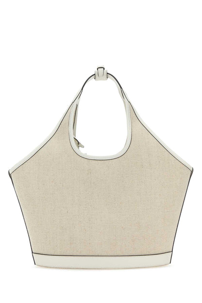 Prada Women Sand Canvas Handbag by Luosophy