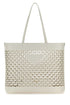 Prada Women White Leather Shopping Bag by Luosophy