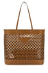 Prada Women Caramel Leather Shopping Bag by Luosophy