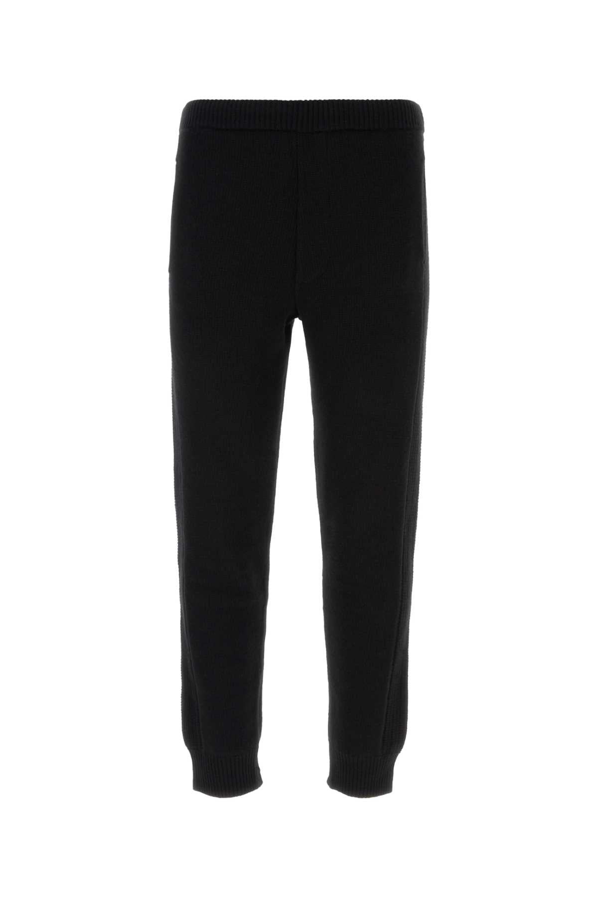 Prada Men Black Wool Blend Pant by Luosophy