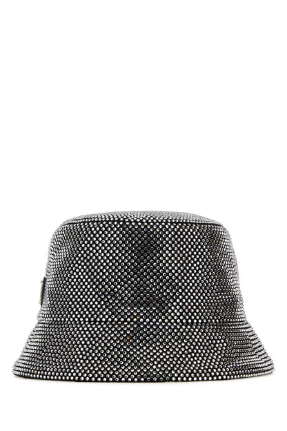 Prada Women Embellished Fabric Bucket Hat by Luosophy