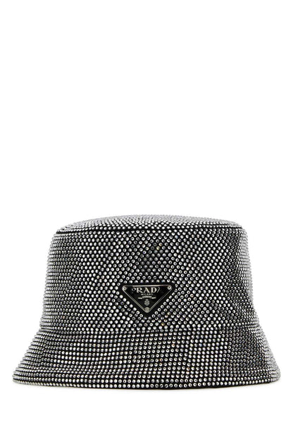 Prada Women Embellished Fabric Bucket Hat by Luosophy